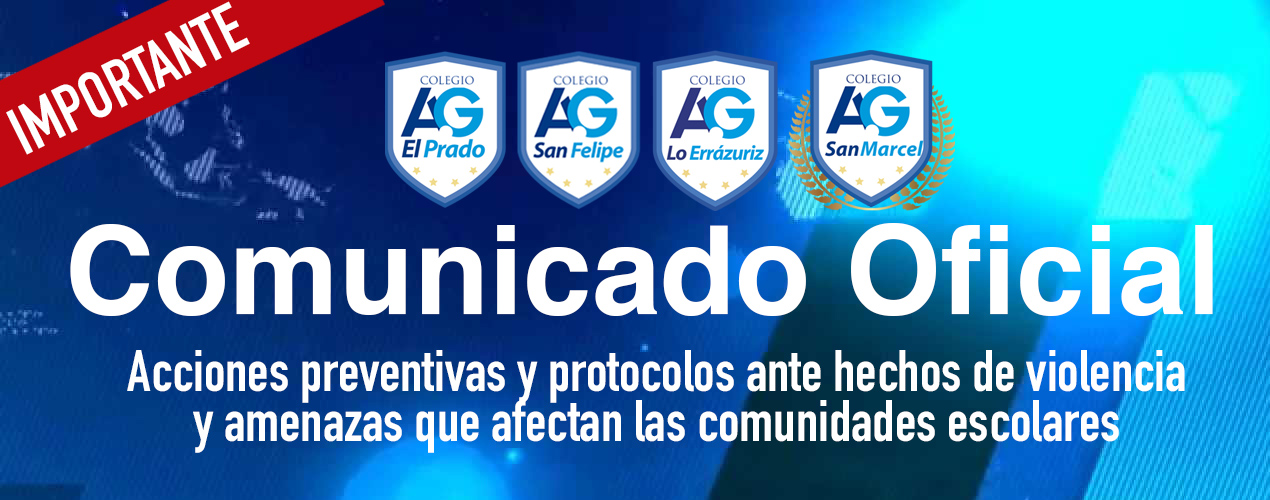 Banner comunicado violencia