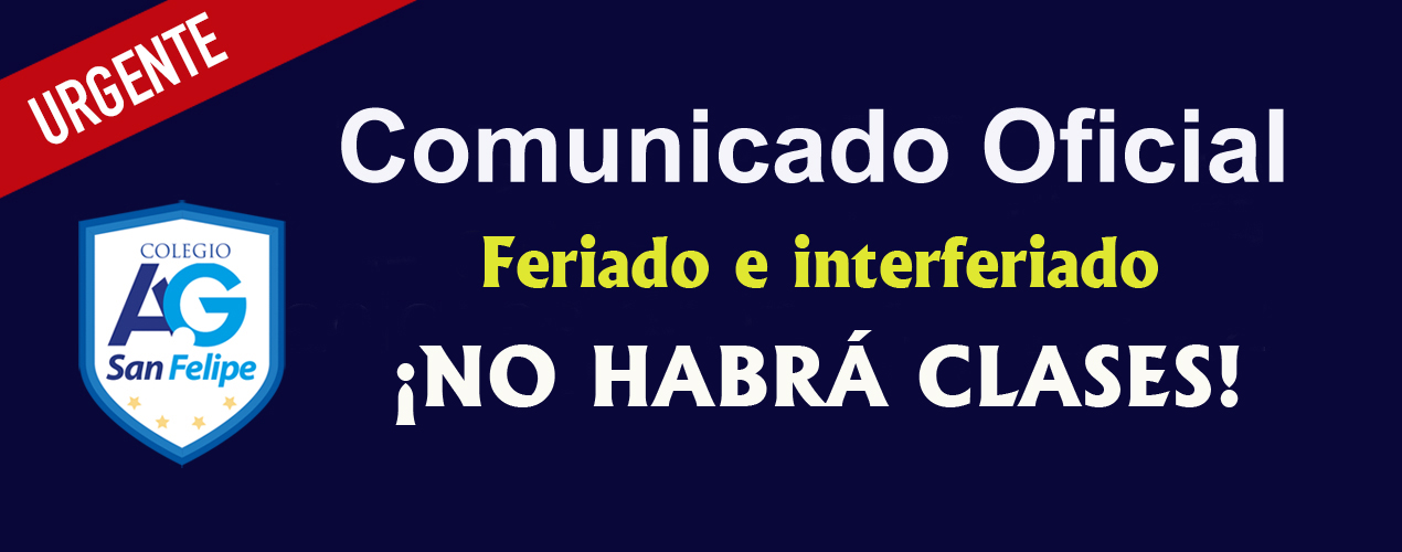 Banner de Feriado e interferiado